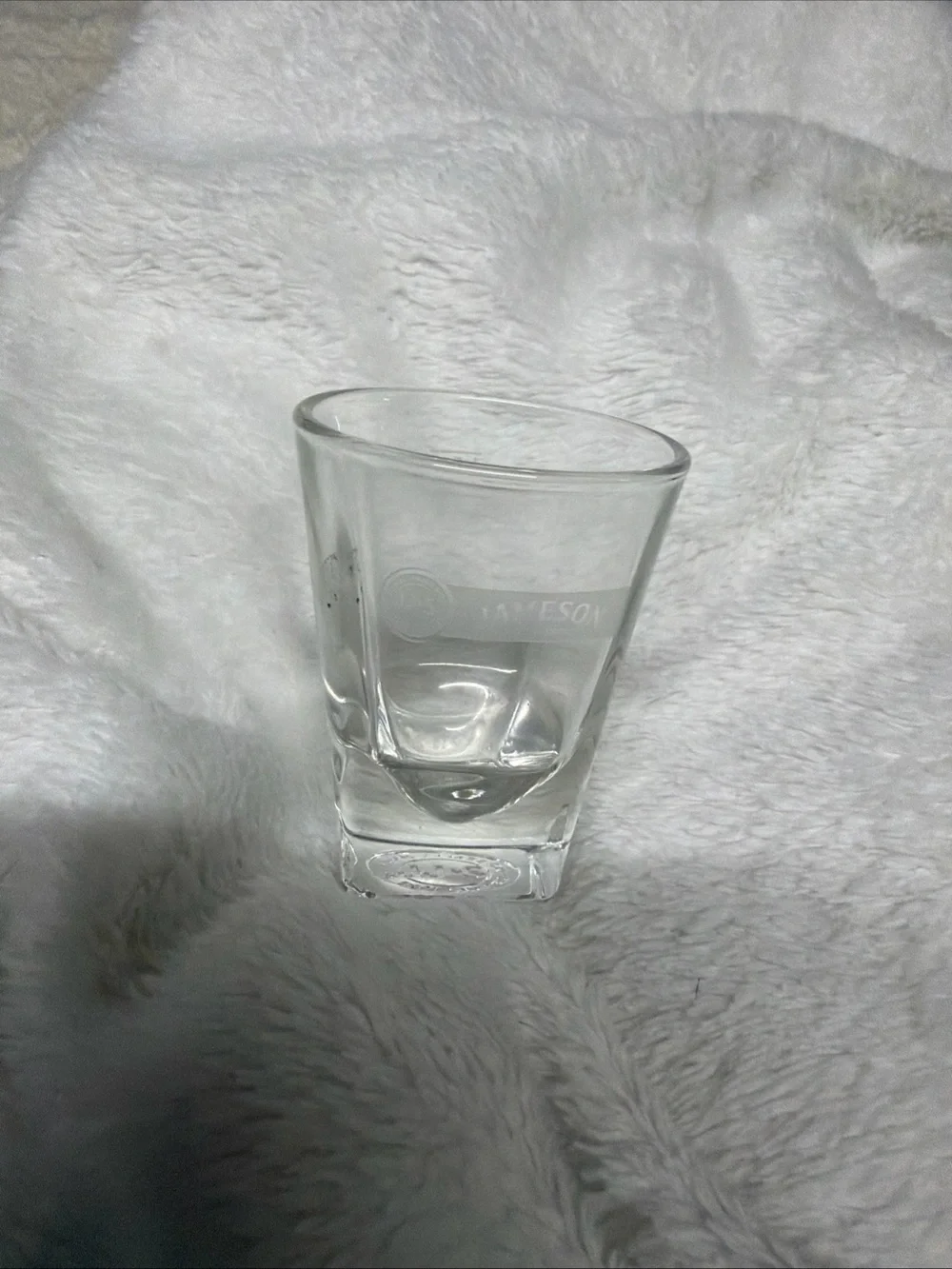 Jameson embossed 1.5 o Embossed Clear Shot Glass - Branded